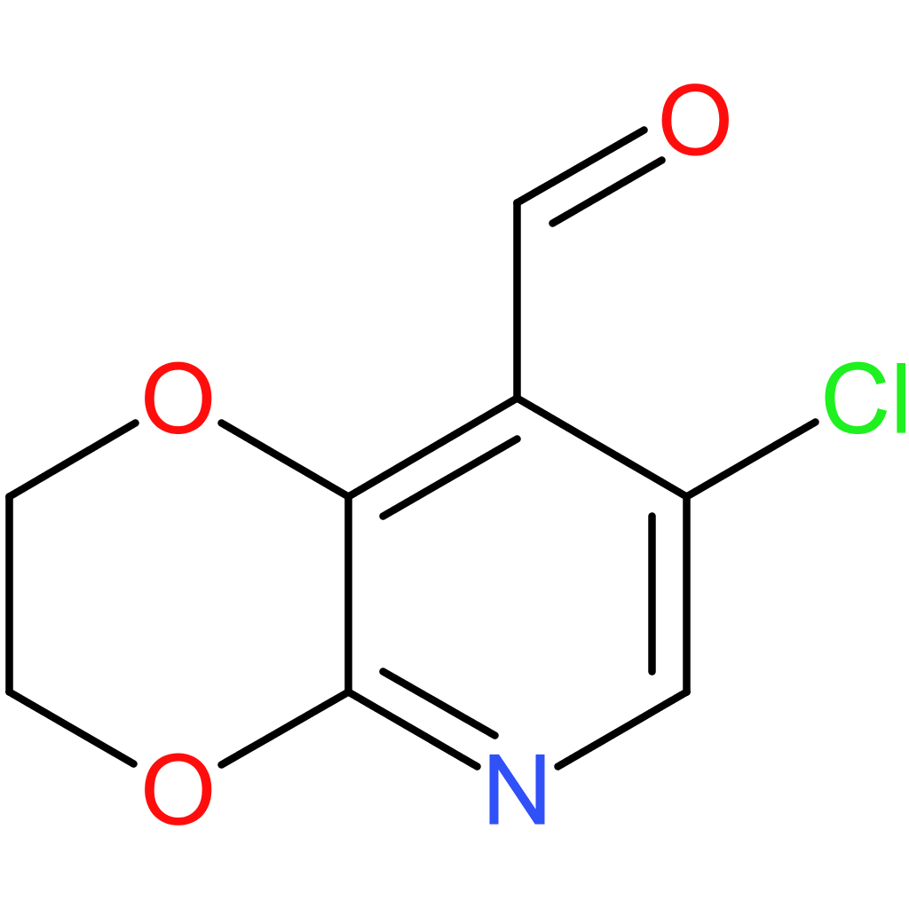7-chloro-2,3-dihydro-[1,4]dioxino[2,3-b]pyridine-8-carbaldehyde