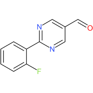 2-(2-fluorophenyl)pyrimidine-5-carbaldehyde