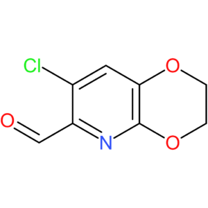 7-chloro-2,3-dihydro-[1,4]dioxino[2,3-b]pyridine-6-carbaldehyde