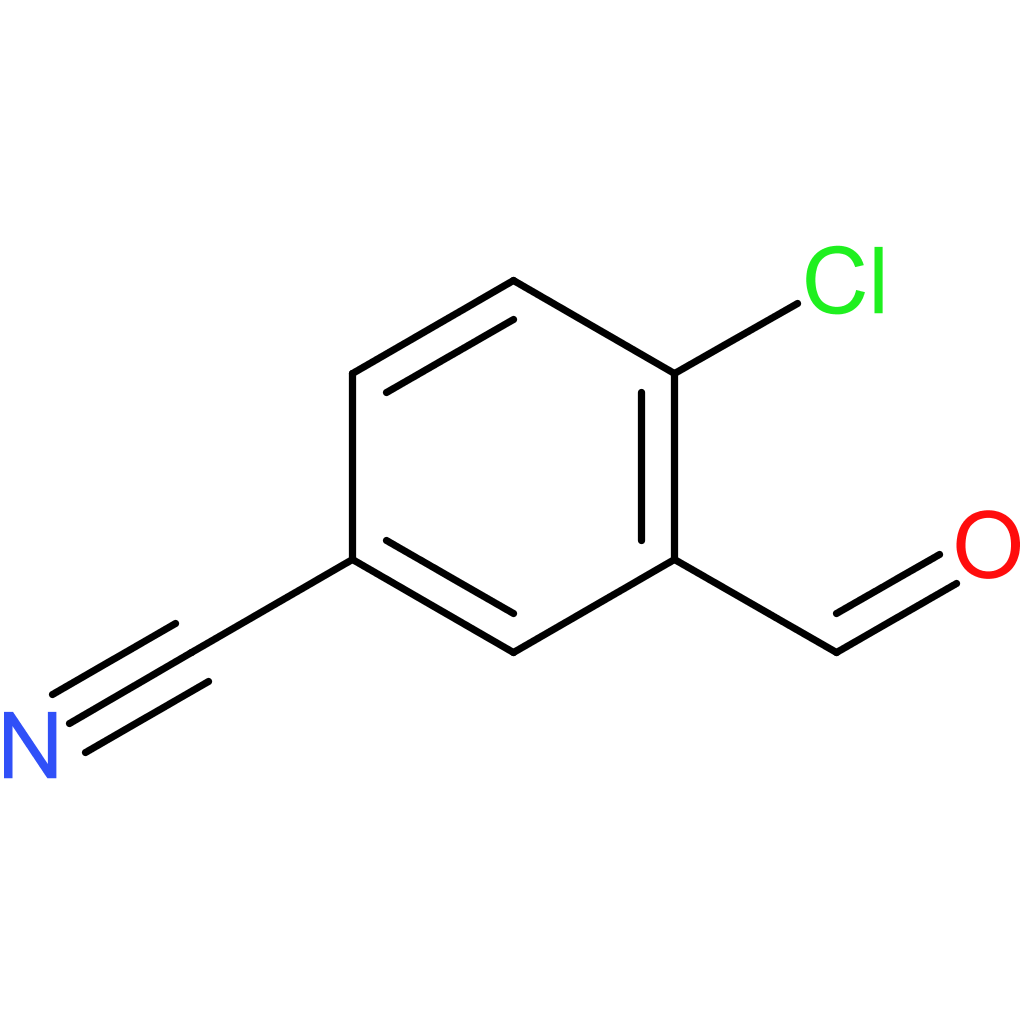 4-chloro-3-formylbenzonitrile