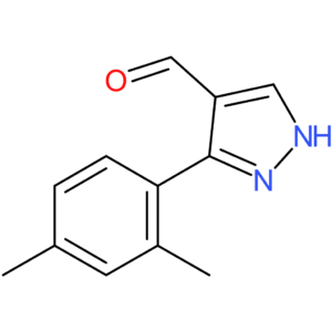 3-(2,4-dimethylphenyl)-1H-pyrazole-4-carbaldehyde