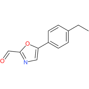 5-(4-ethylphenyl)oxazole-2-carbaldehyde