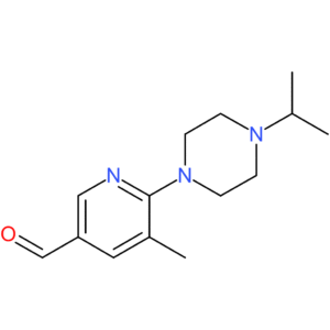 6-(4-isopropylpiperazin-1-yl)-5-methylnicotinaldehyde