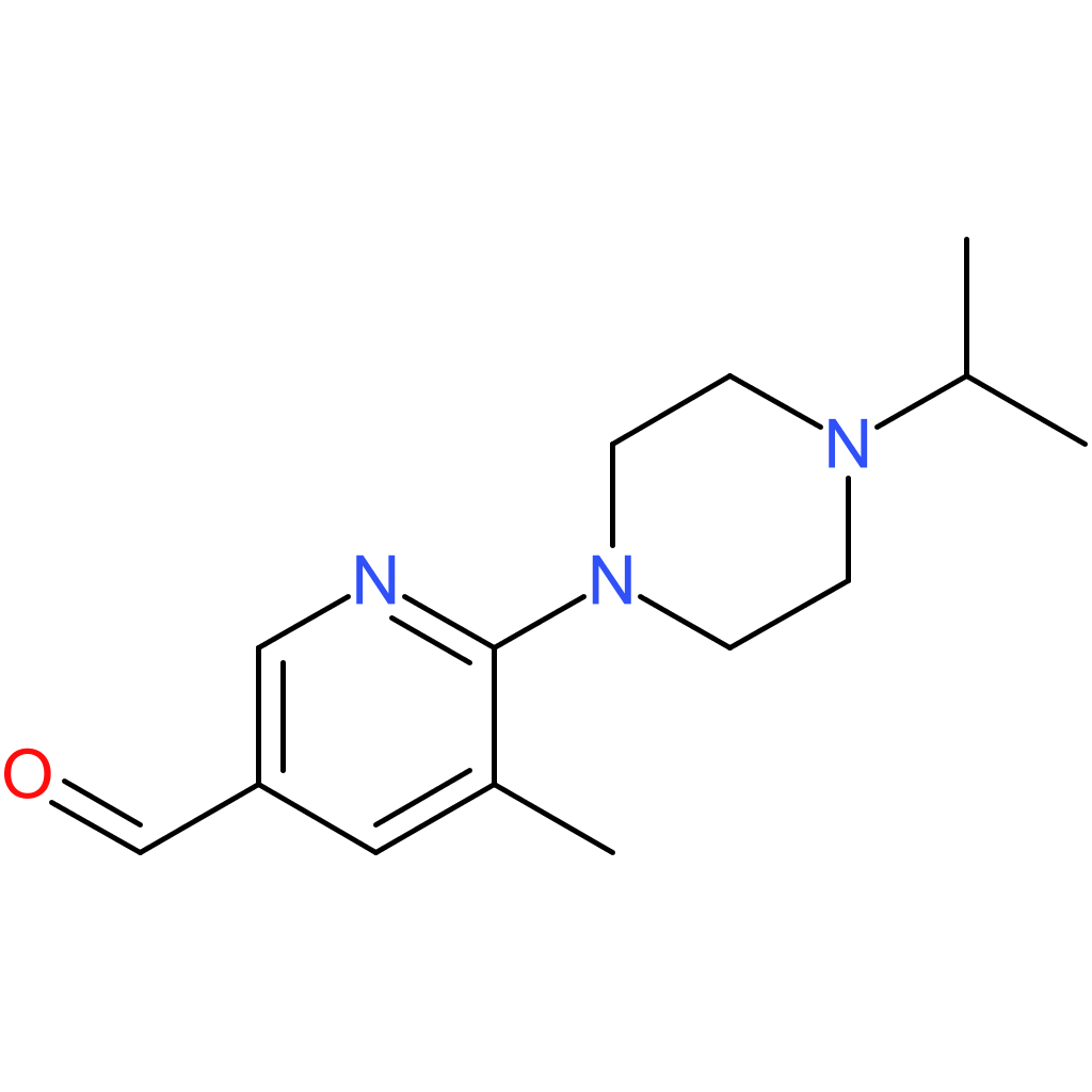 6-(4-isopropylpiperazin-1-yl)-5-methylnicotinaldehyde