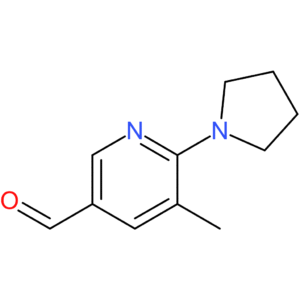 5-methyl-6-(pyrrolidin-1-yl)nicotinaldehyde