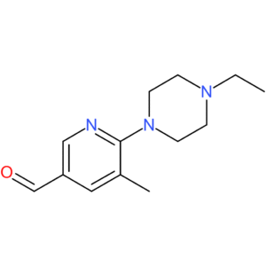 6-(4-ethylpiperazin-1-yl)-5-methylnicotinaldehyde