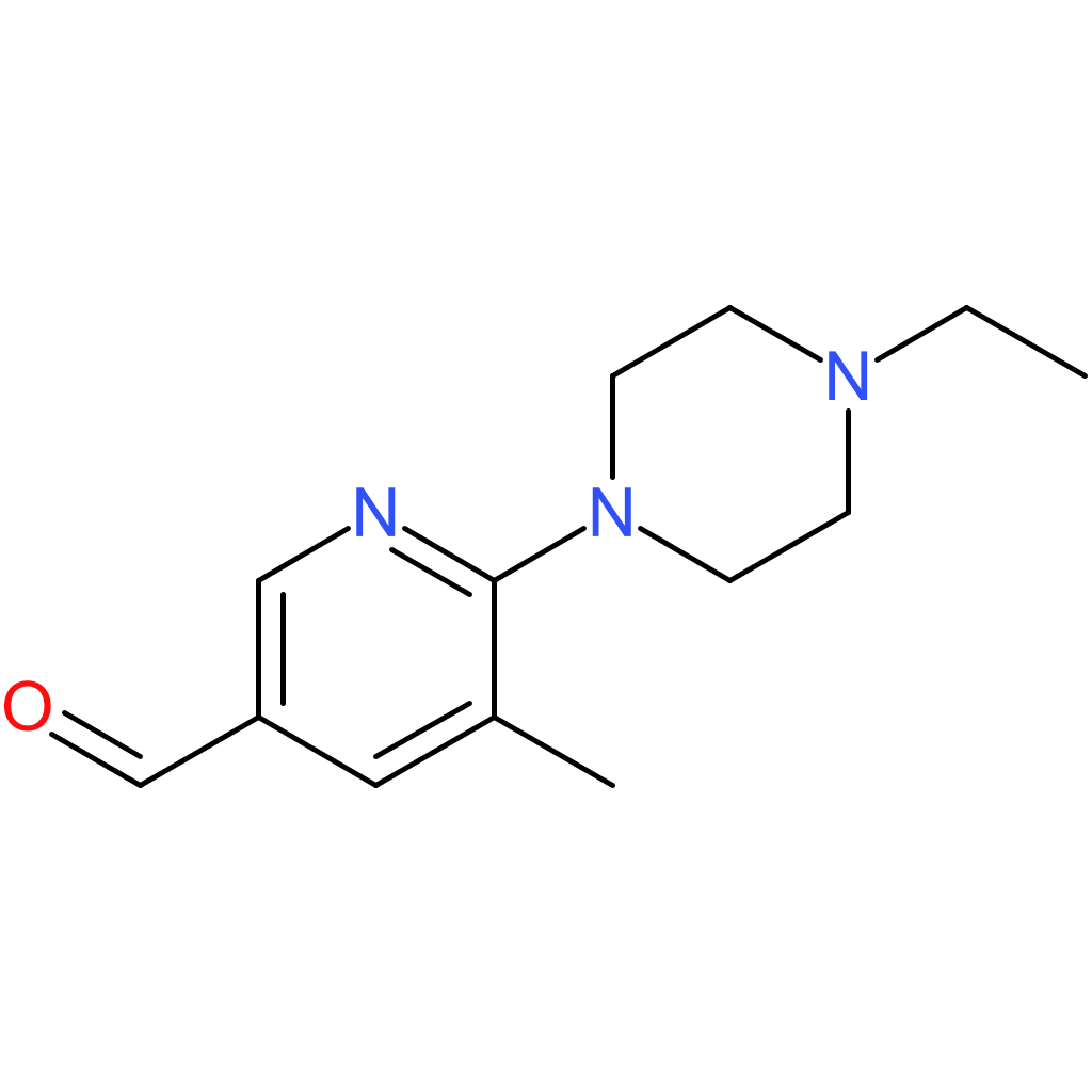 6-(4-ethylpiperazin-1-yl)-5-methylnicotinaldehyde