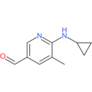 6-(cyclopropylamino)-5-methylnicotinaldehyde