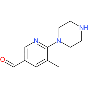 5-methyl-6-(piperazin-1-yl)nicotinaldehyde