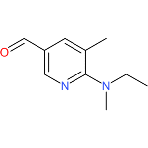 6-(ethyl(methyl)amino)-5-methylnicotinaldehyde