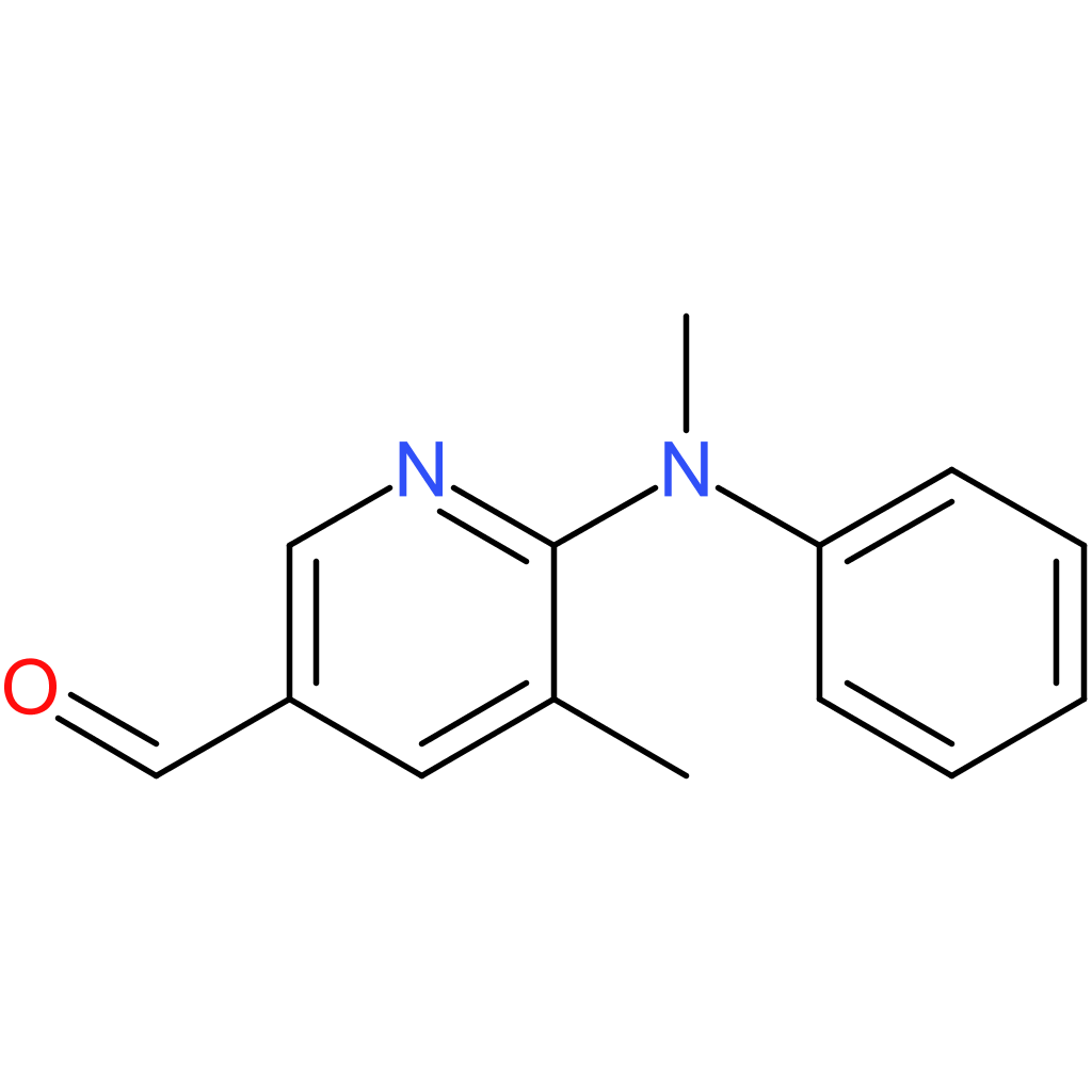 5-methyl-6-(methyl(phenyl)amino)nicotinaldehyde