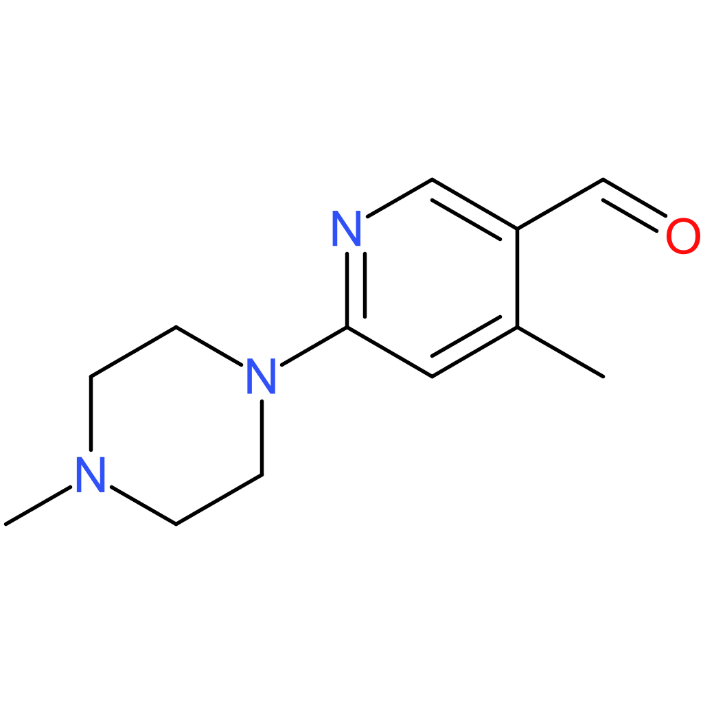 4-methyl-6-(4-methylpiperazin-1-yl)nicotinaldehyde