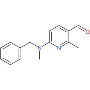 6-(benzyl(methyl)amino)-2-methylnicotinaldehyde