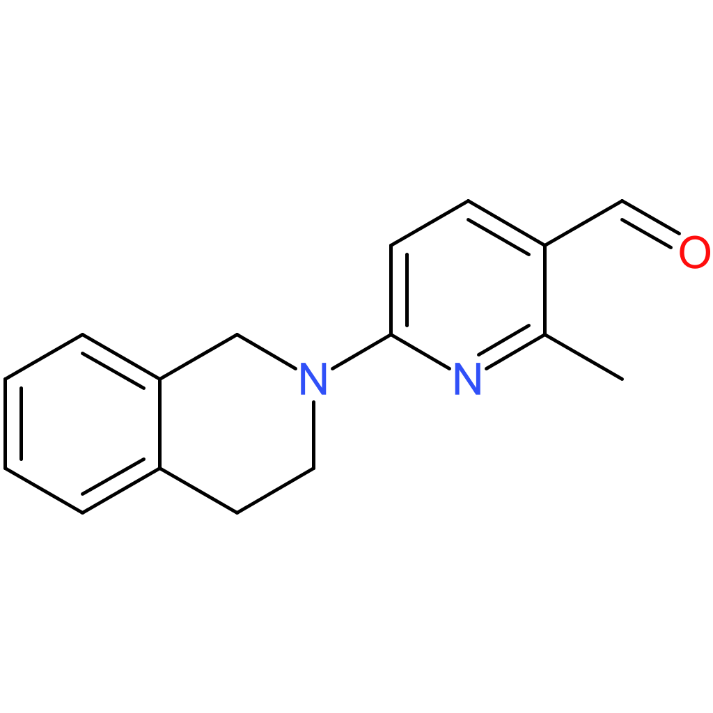 6-(3,4-dihydroisoquinolin-2(1H)-yl)-2-methylnicotinaldehyde