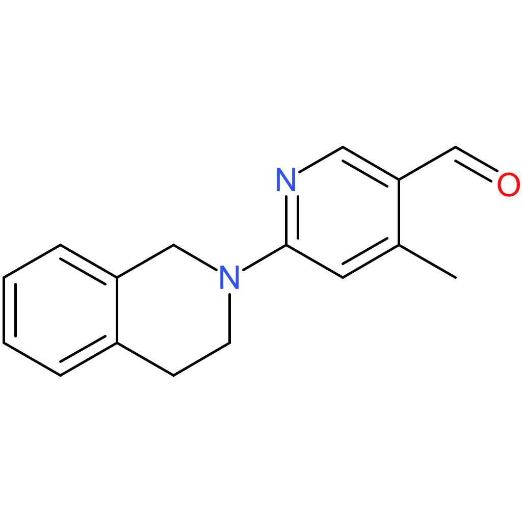 6-(3,4-dihydroisoquinolin-2(1H)-yl)-4-methylnicotinaldehyde