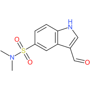 3-formyl-N,N-dimethyl-1H-indole-5-sulfonamide