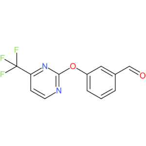 3-((4-(trifluoromethyl)pyrimidin-2-yl)oxy)benzaldehyde