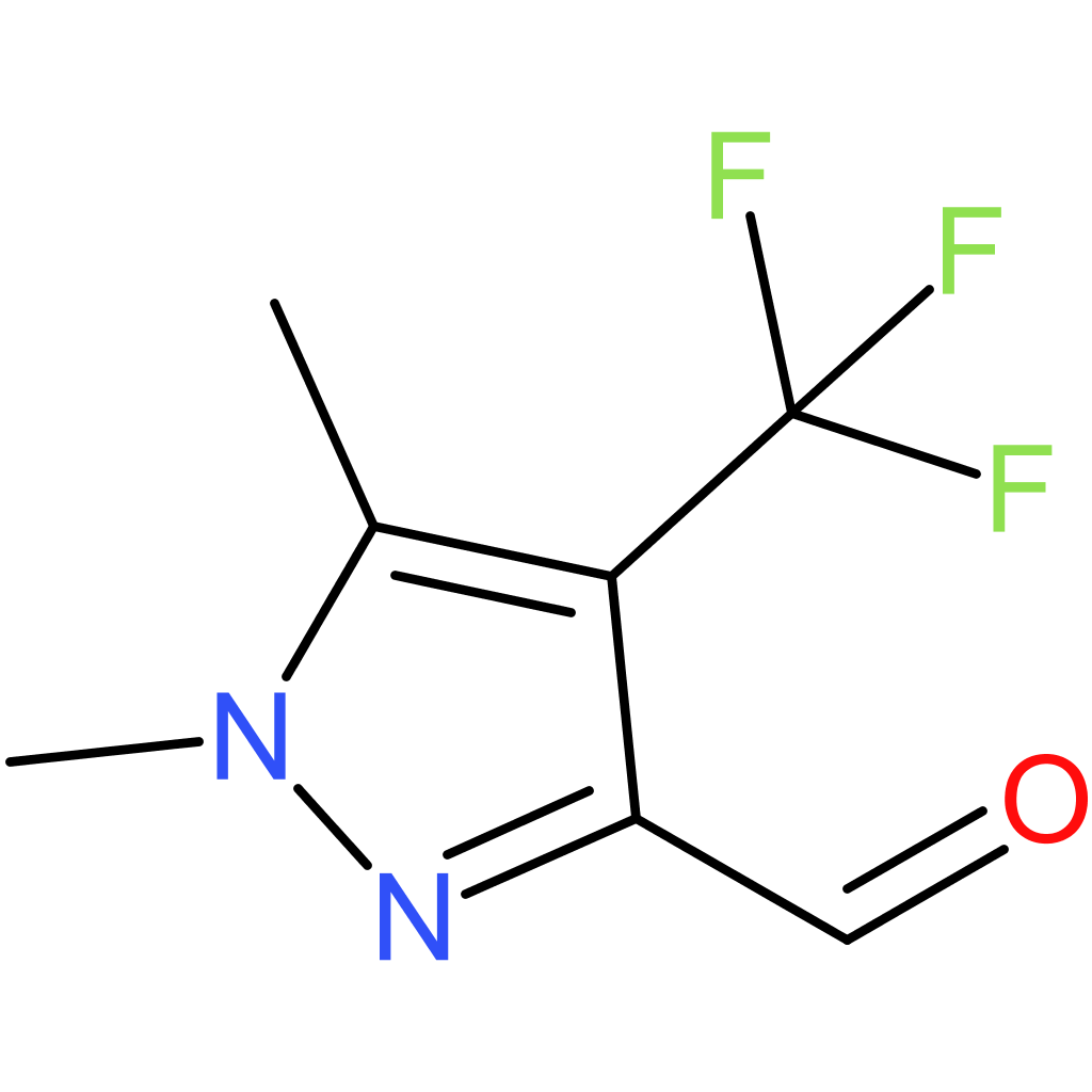 1,5-dimethyl-4-(trifluoromethyl)-1H-pyrazole-3-carbaldehyde