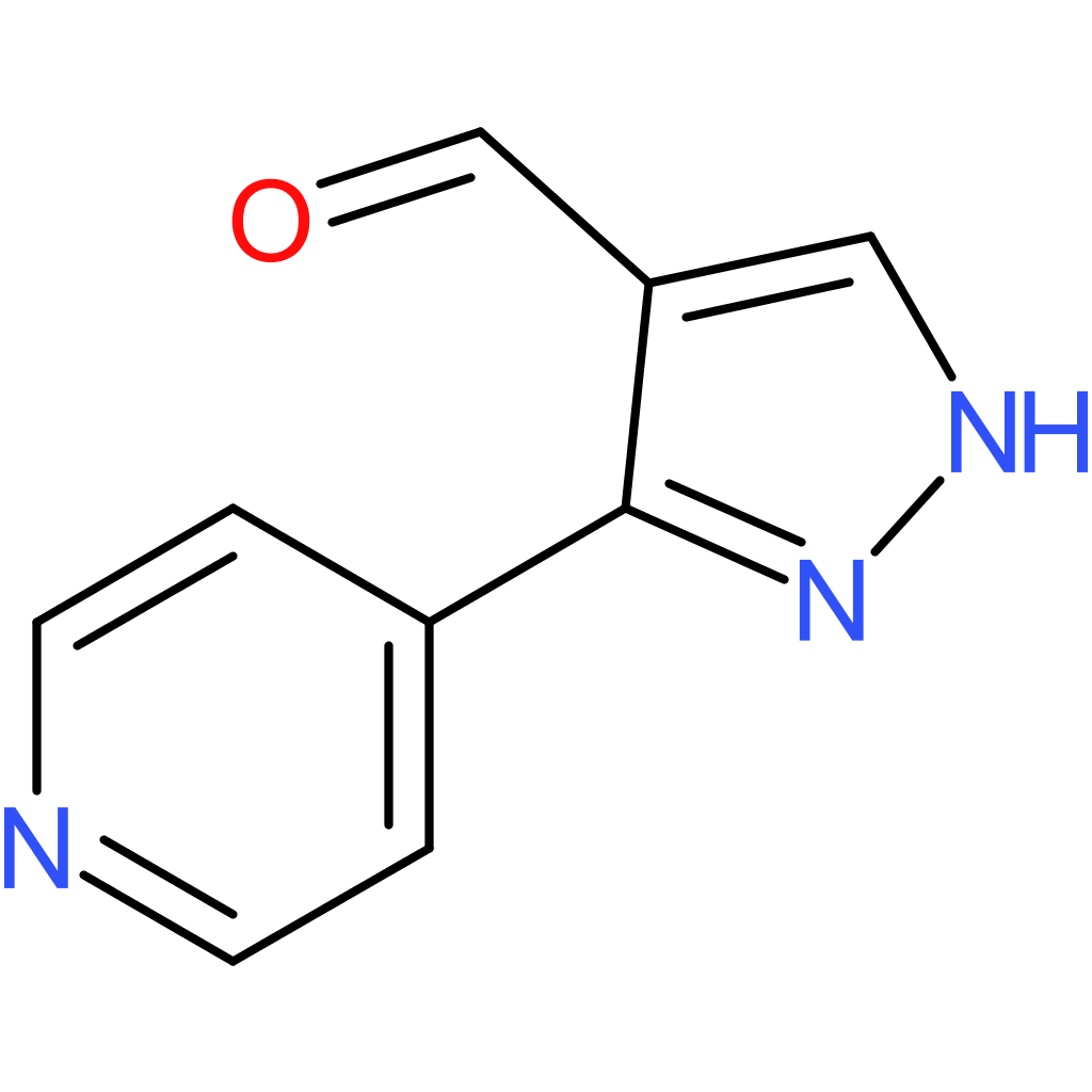 3-(pyridin-4-yl)-1H-pyrazole-4-carbaldehyde