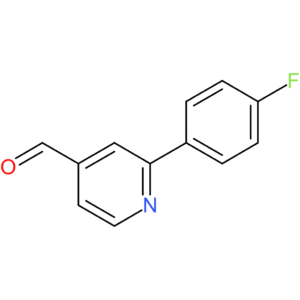 2-(4-fluorophenyl)isonicotinaldehyde