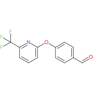 4-((6-(trifluoromethyl)pyridin-2-yl)oxy)benzaldehyde