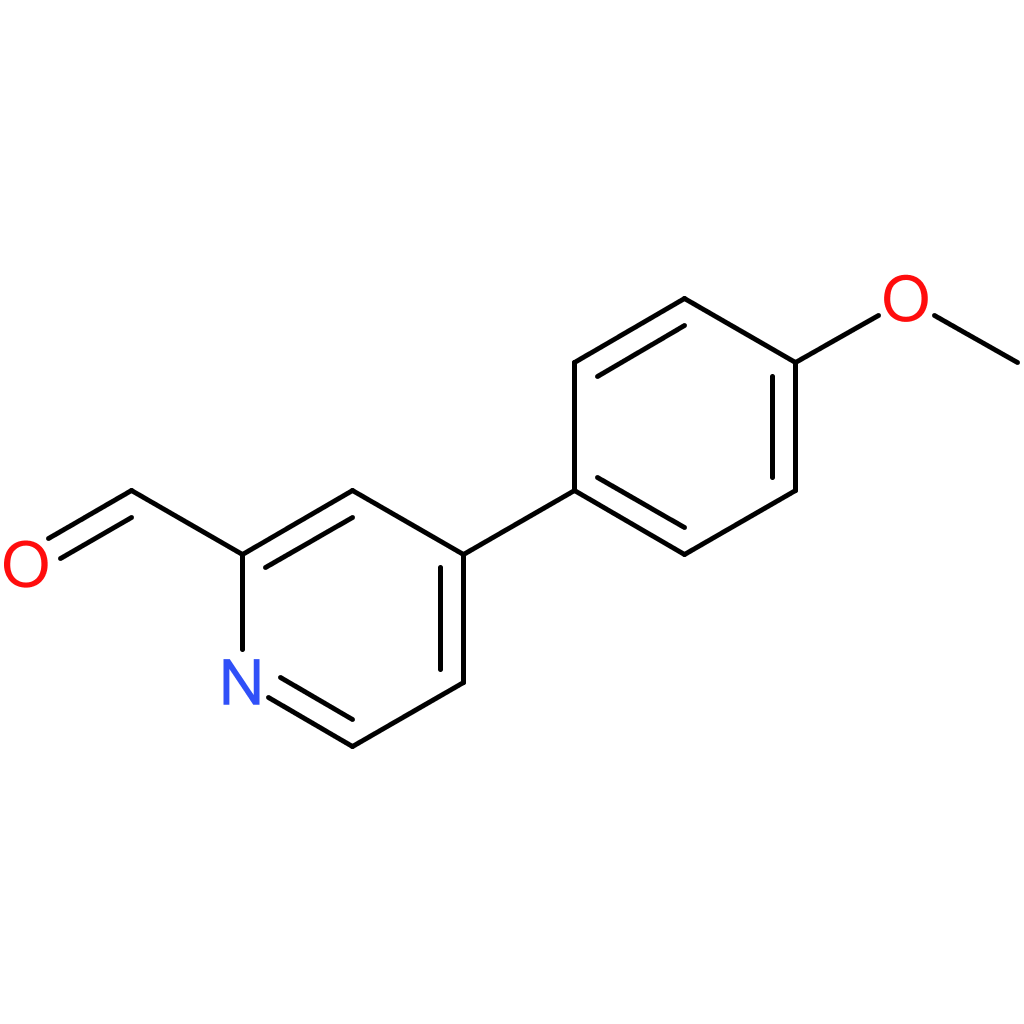 4-(4-methoxyphenyl)picolinaldehyde