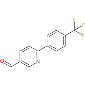 6-(4-(trifluoromethyl)phenyl)nicotinaldehyde