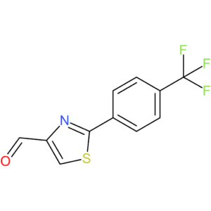 2-(4-(trifluoromethyl)phenyl)thiazole-4-carbaldehyde