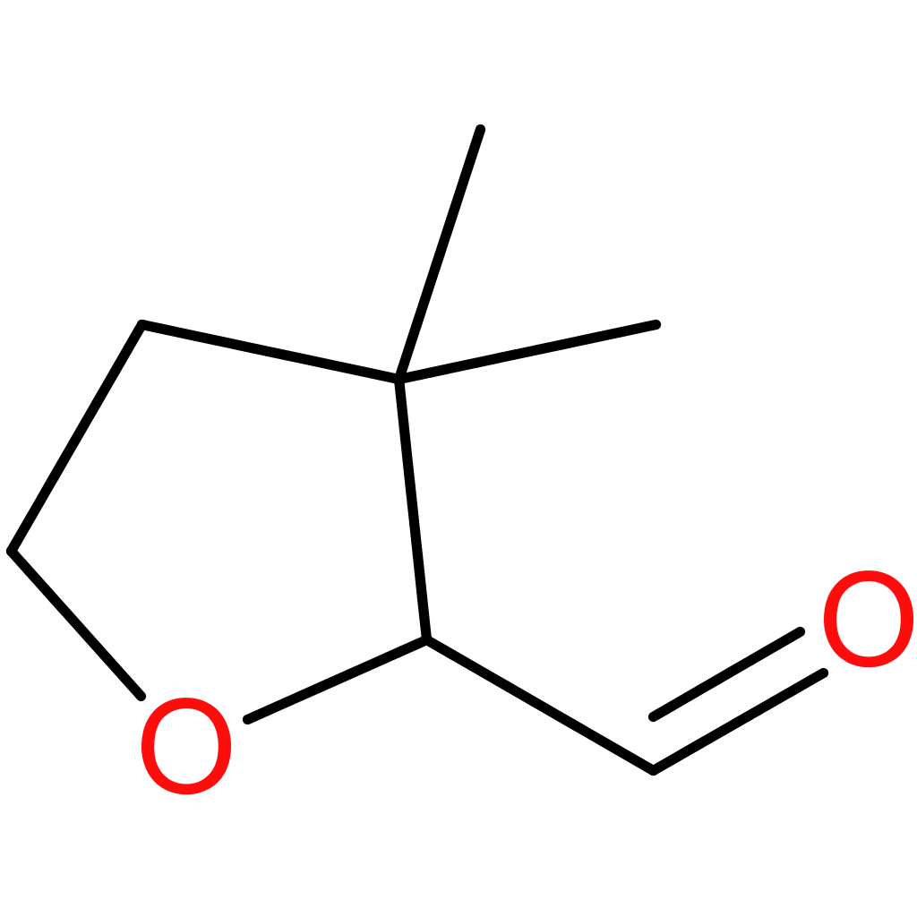 3,3-dimethyltetrahydrofuran-2-carbaldehyde
