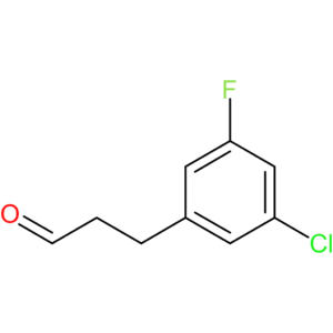 3-(3-chloro-5-fluorophenyl)propanal
