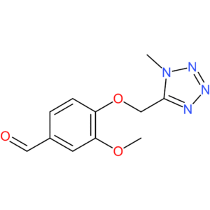3-methoxy-4-((1-methyl-1H-tetrazol-5-yl)methoxy)benzaldehyde