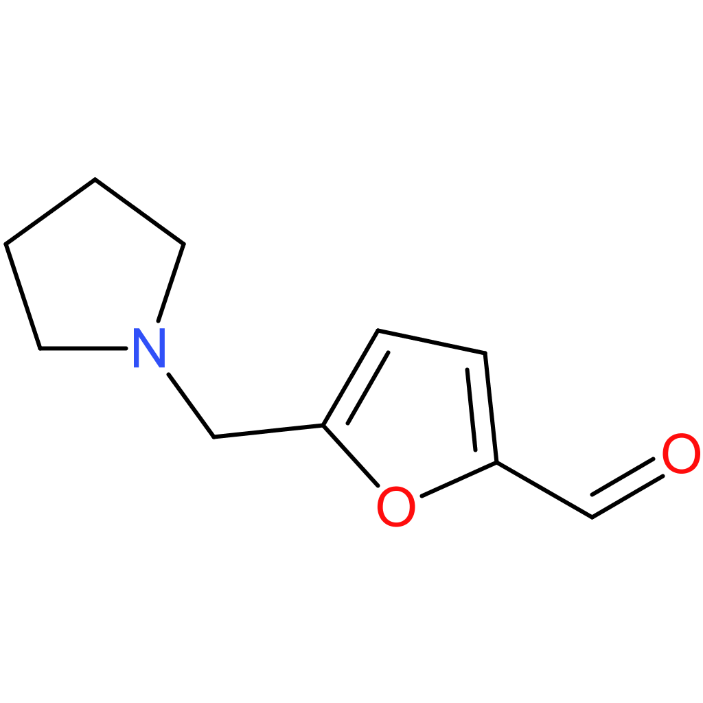 5-(pyrrolidin-1-ylmethyl)furan-2-carbaldehyde