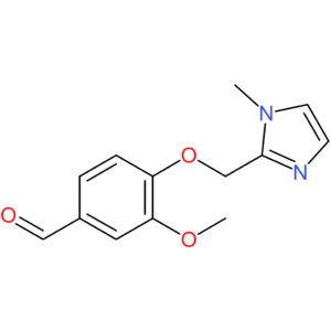 3-methoxy-4-((1-methyl-1H-imidazol-2-yl)methoxy)benzaldehyde