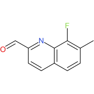 8-fluoro-7-methylquinoline-2-carbaldehyde
