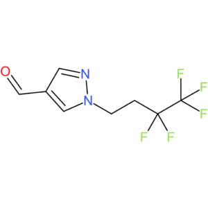 1-(3,3,4,4,4-pentafluorobutyl)-1H-pyrazole-4-carbaldehyde
