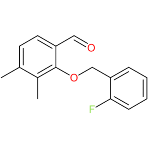 2-((2-fluorobenzyl)oxy)-3,4-dimethylbenzaldehyde