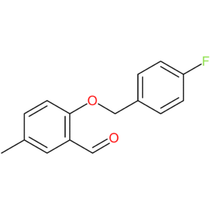 2-((4-fluorobenzyl)oxy)-5-methylbenzaldehyde