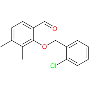2-((2-chlorobenzyl)oxy)-3,4-dimethylbenzaldehyde