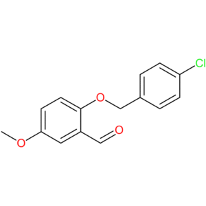 2-((4-chlorobenzyl)oxy)-5-methoxybenzaldehyde