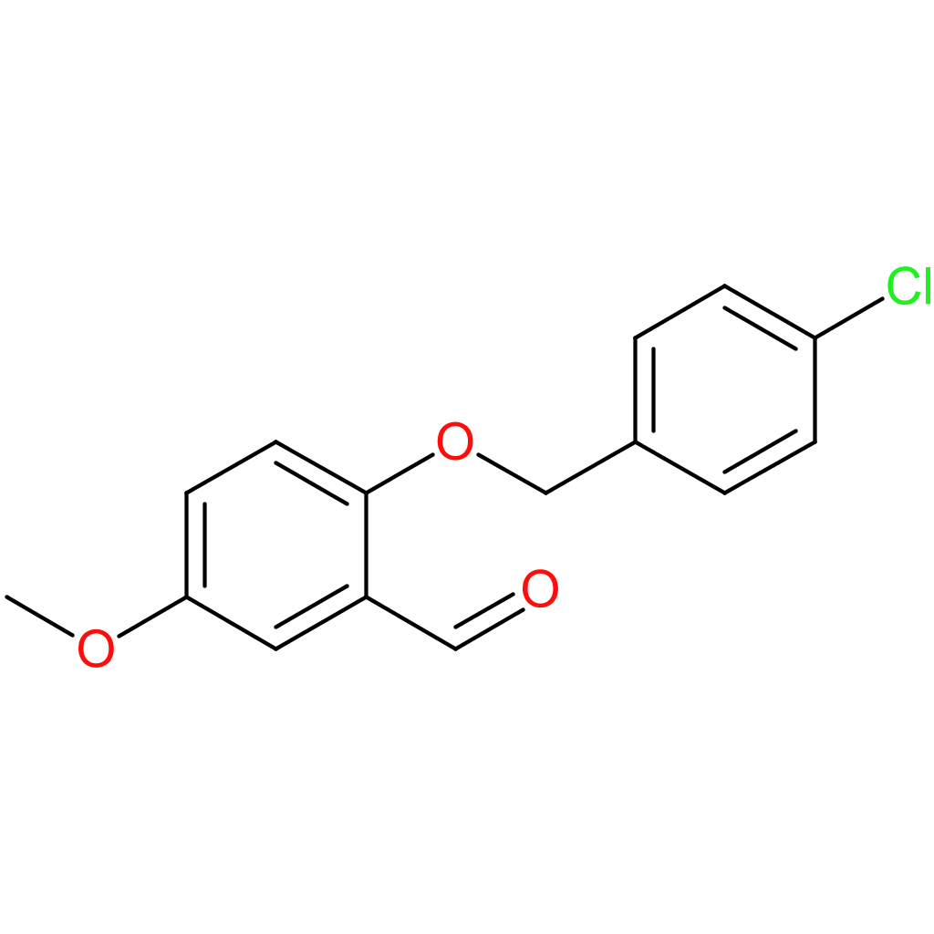 2-((4-chlorobenzyl)oxy)-5-methoxybenzaldehyde