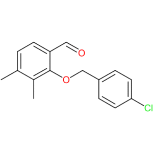 2-((4-chlorobenzyl)oxy)-3,4-dimethylbenzaldehyde