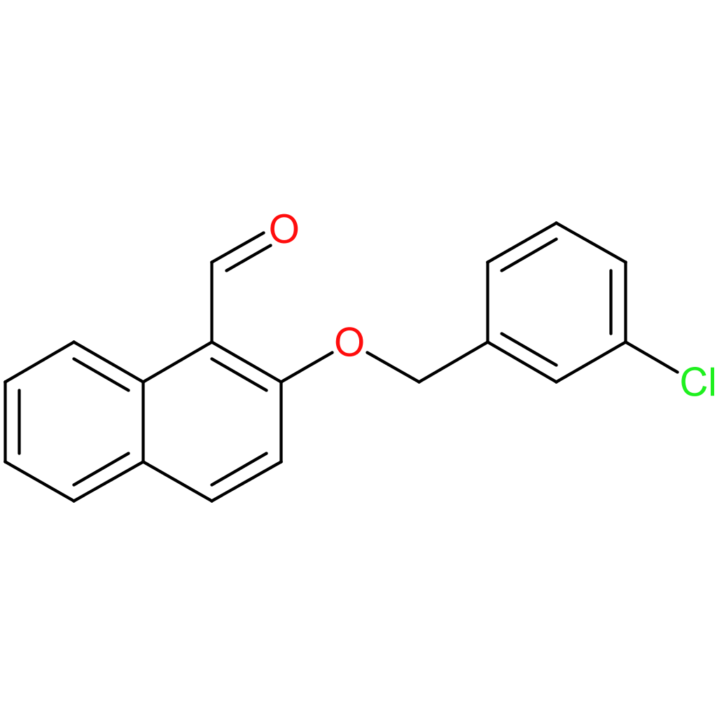 2-((3-chlorobenzyl)oxy)-1-naphthaldehyde