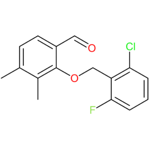2-((2-chloro-6-fluorobenzyl)oxy)-3,4-dimethylbenzaldehyde