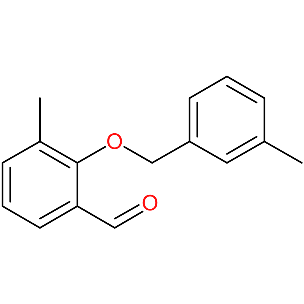 3-methyl-2-((3-methylbenzyl)oxy)benzaldehyde