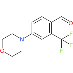 4-morpholino-2-(trifluoromethyl)benzaldehyde