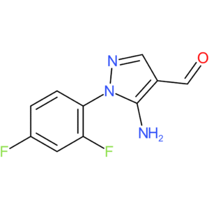5-amino-1-(2,4-difluorophenyl)-1H-pyrazole-4-carbaldehyde