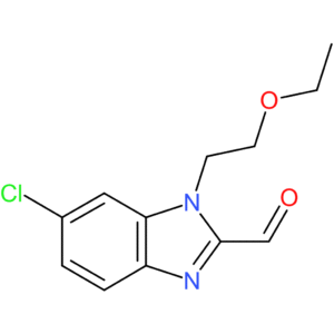 6-chloro-1-(2-ethoxyethyl)-1H-benzo[d]imidazole-2-carbaldehyde