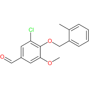3-chloro-5-methoxy-4-((2-methylbenzyl)oxy)benzaldehyde