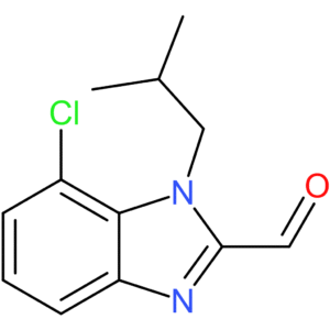 7-chloro-1-isobutyl-1H-benzo[d]imidazole-2-carbaldehyde