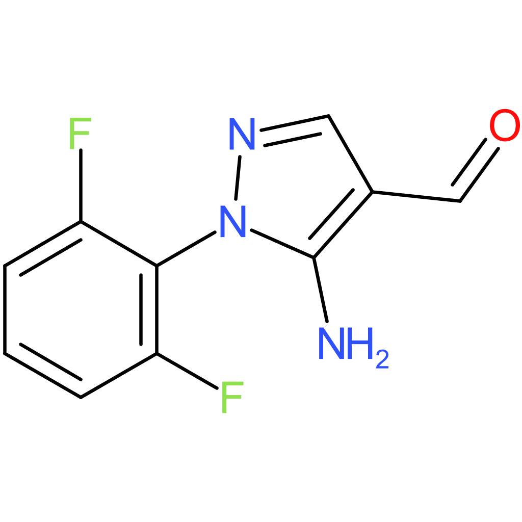 5-amino-1-(2,6-difluorophenyl)-1H-pyrazole-4-carbaldehyde